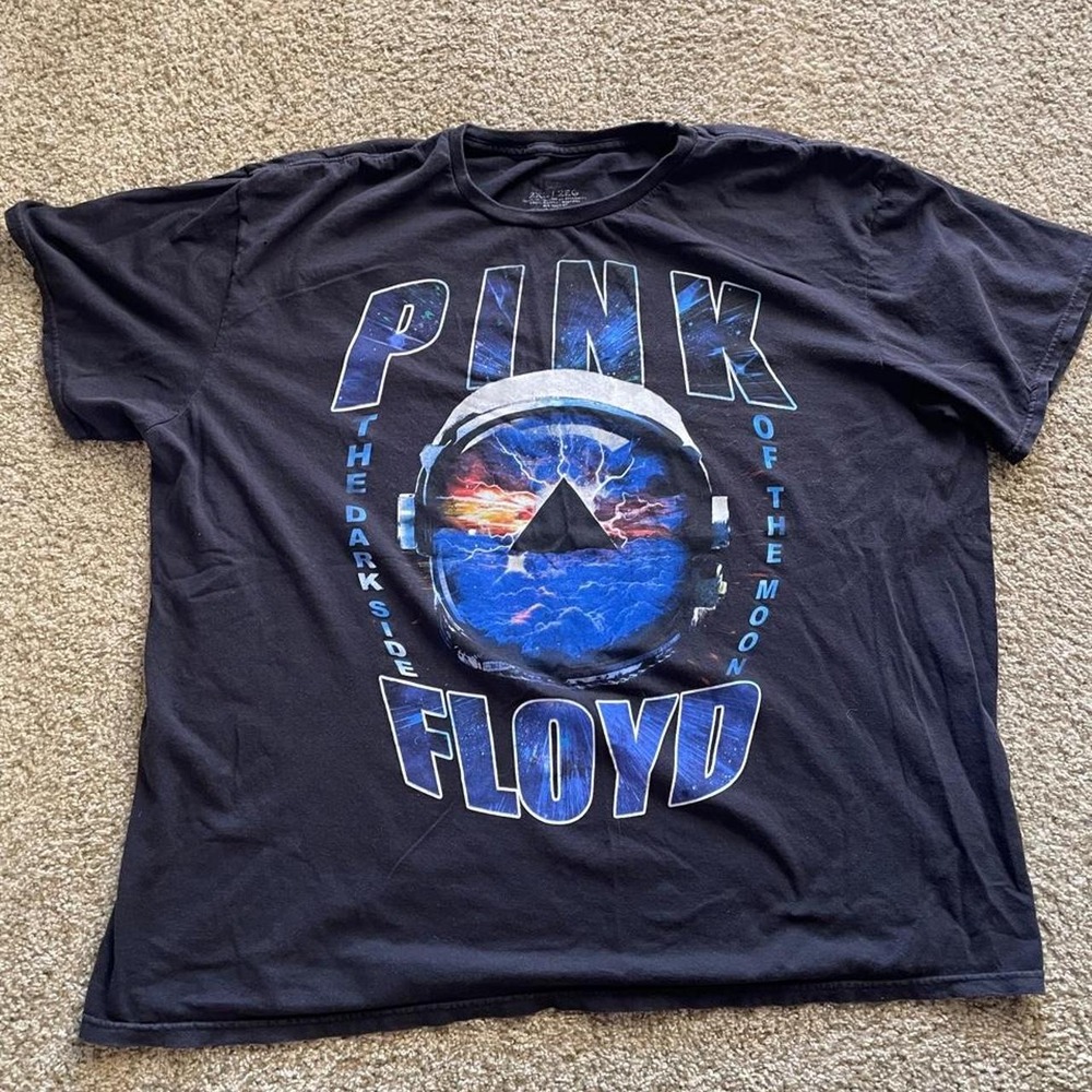 Pink Floyd Dark Side of the Moon Graphic tour T-Shirt 2XL indie streetwear